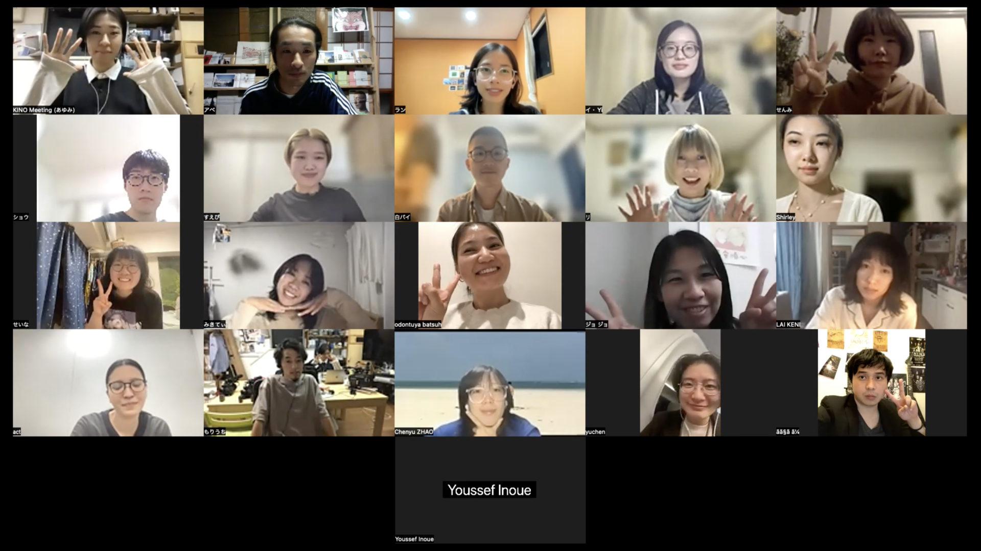 DAY 1/写真で自己紹介 + グループディスカッション