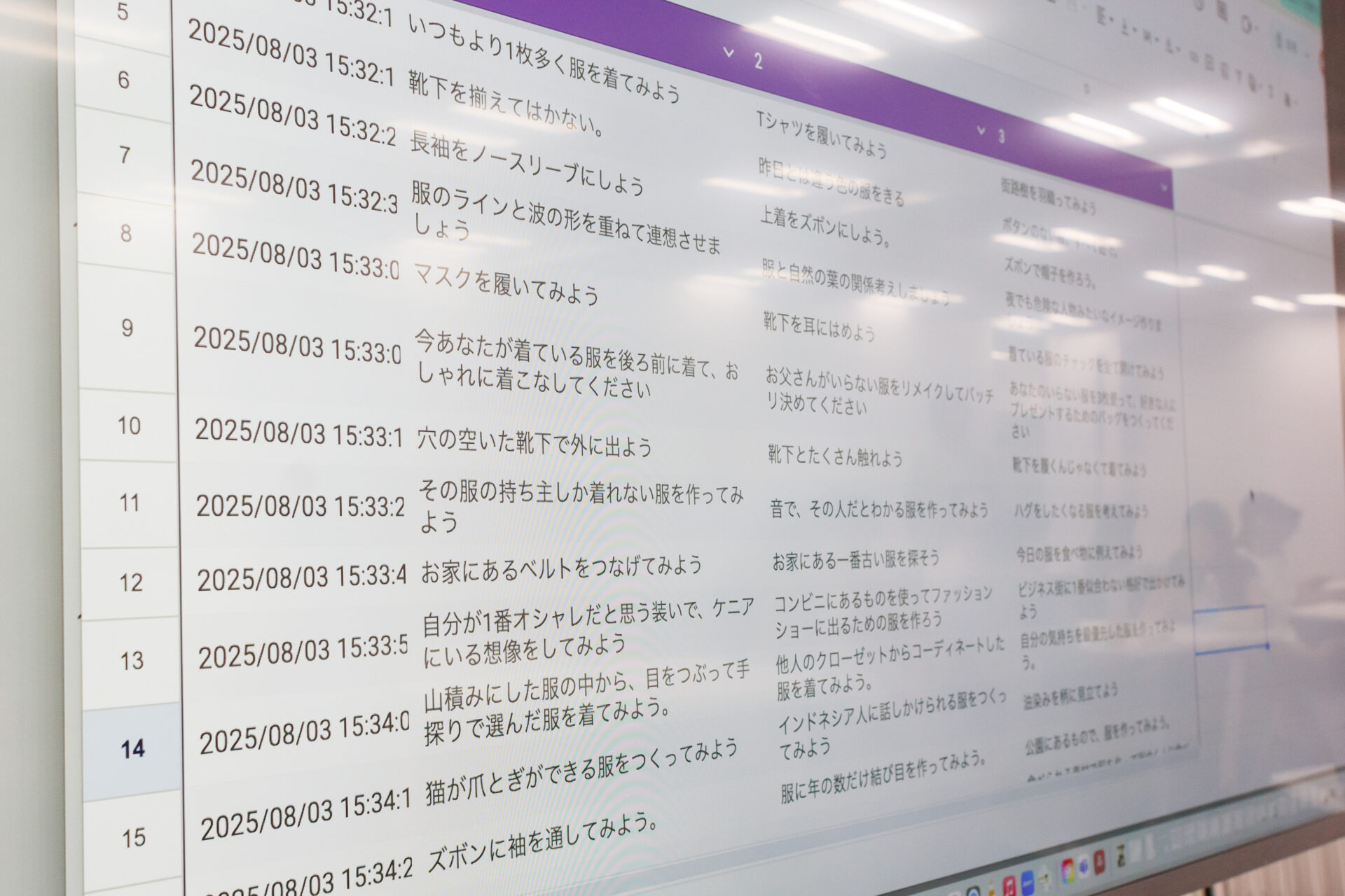 2025年8月3日（日）　講師：西尾美也/「装いとアイデンティティ」