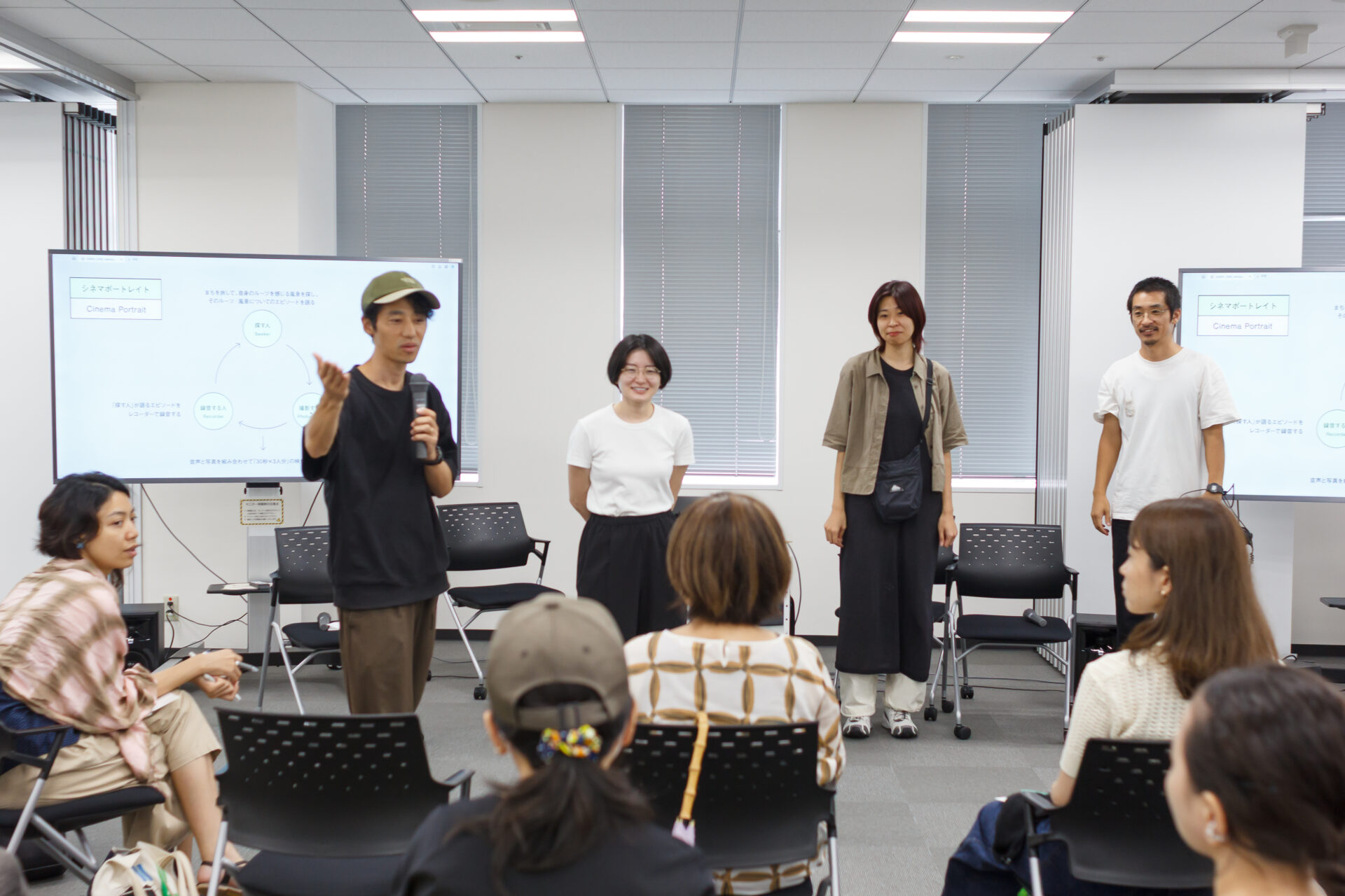 2025年8月11日（月・祝）　講師：KINOミーティング/「シネマポートレイト：撮る／撮られるから始まる関係」